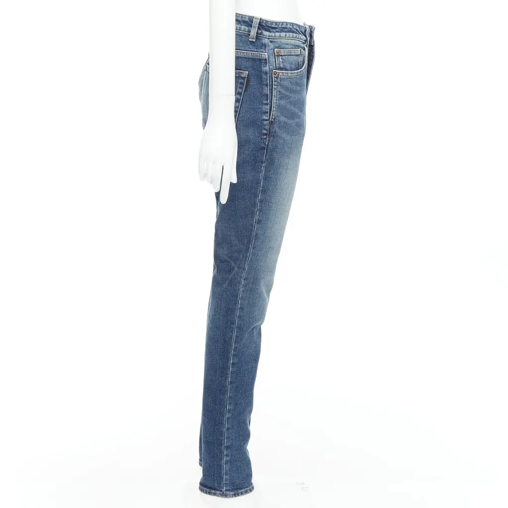 Saint Laurent D05 Blue Polyester Very good - Model View