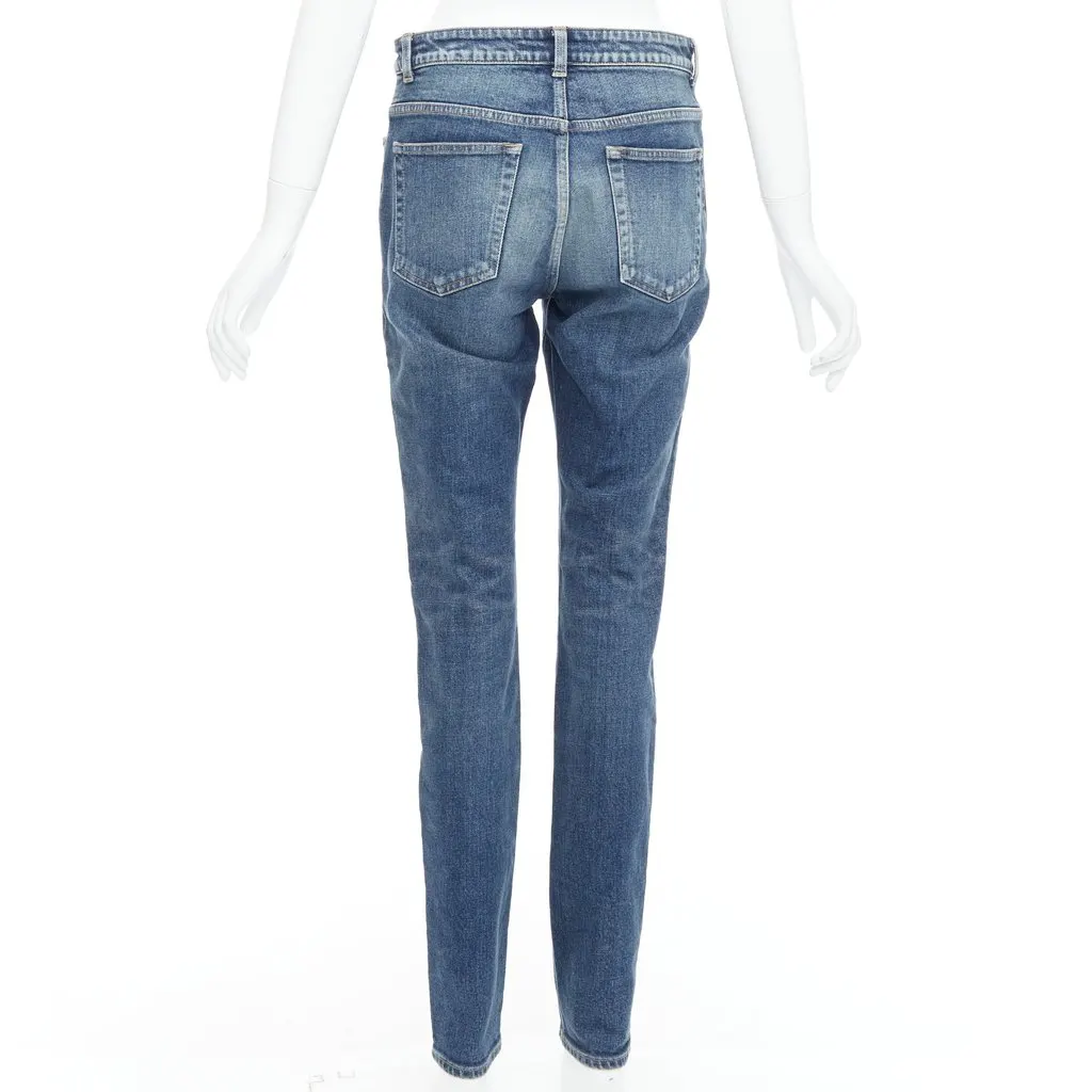 Saint Laurent D05 Blue Polyester Very good - Box View