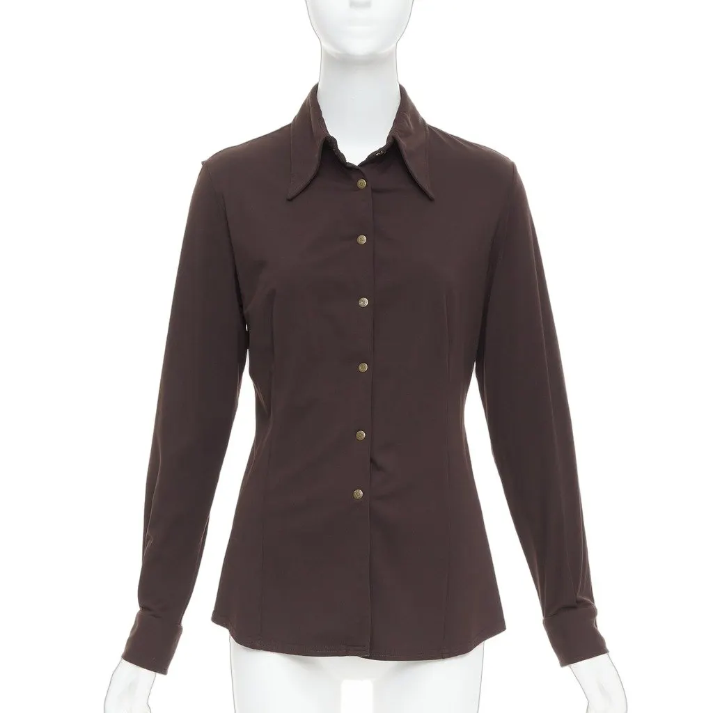 Fendi Brown Top Brown Very good - Front View