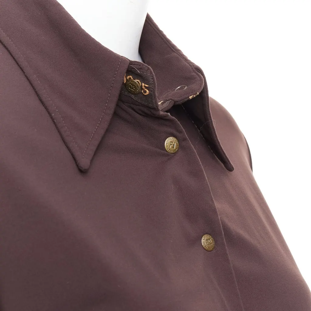 Fendi Brown Top Brown Very good - Back View