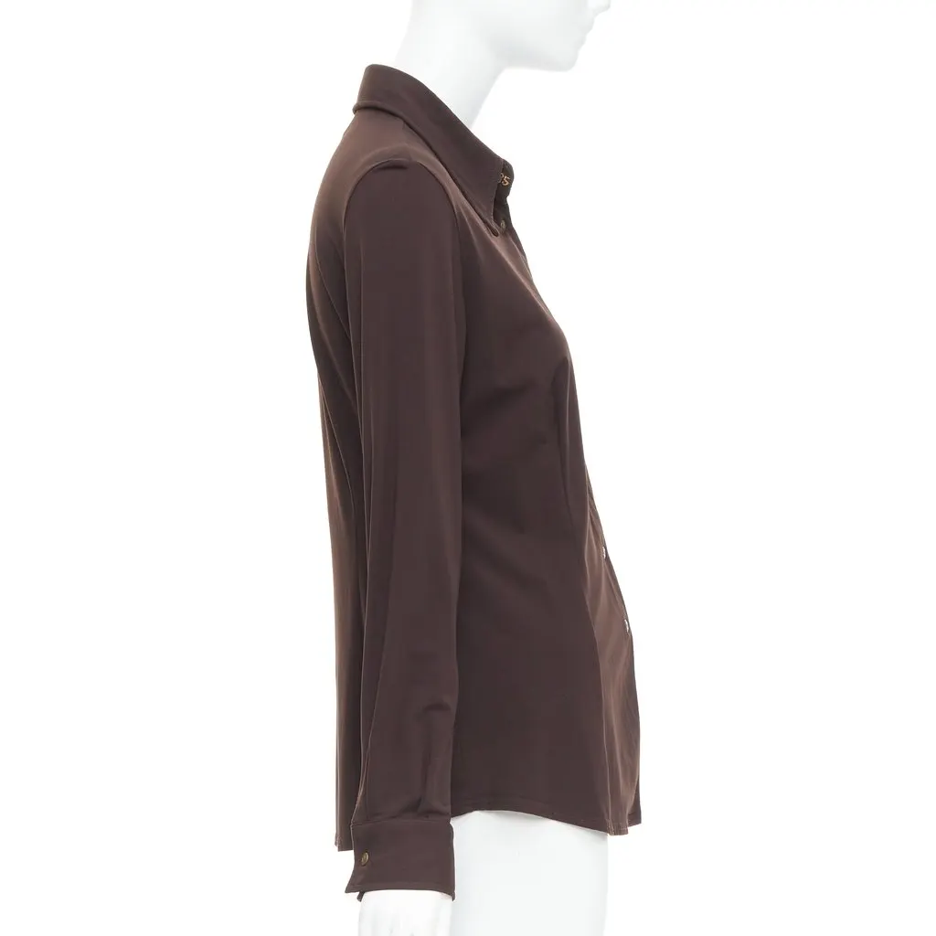 Fendi Brown Top Brown Very good - Model View