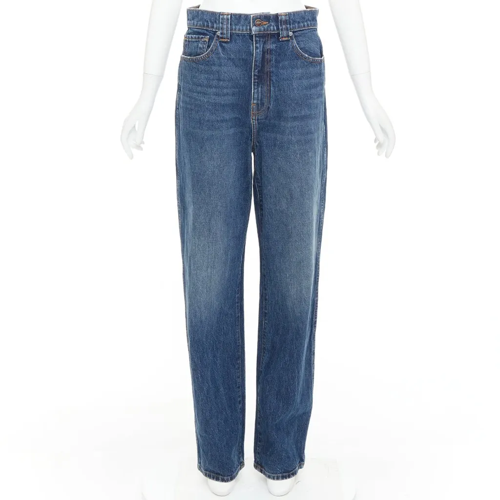 Khaite Albi Blue Denim Very good - Front View