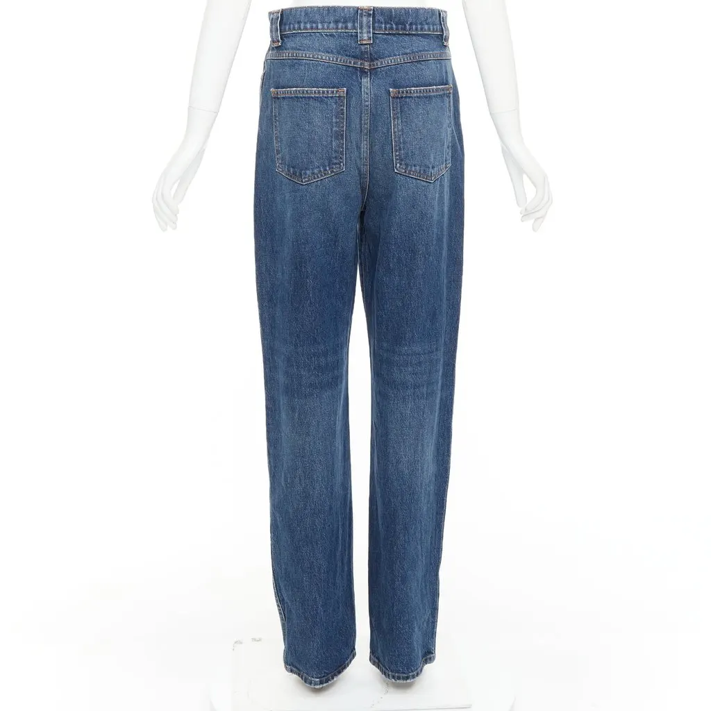 Khaite Albi Blue Denim Very good - Box View