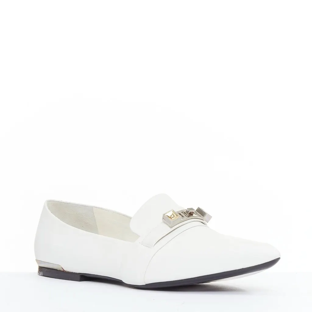 Proenza Schouler White Leather Ballet flats White Leather Fair - Inside View