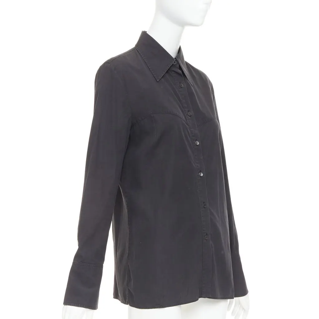 Gucci Grey Cotton Top Grey Cotton Fair - Inside View