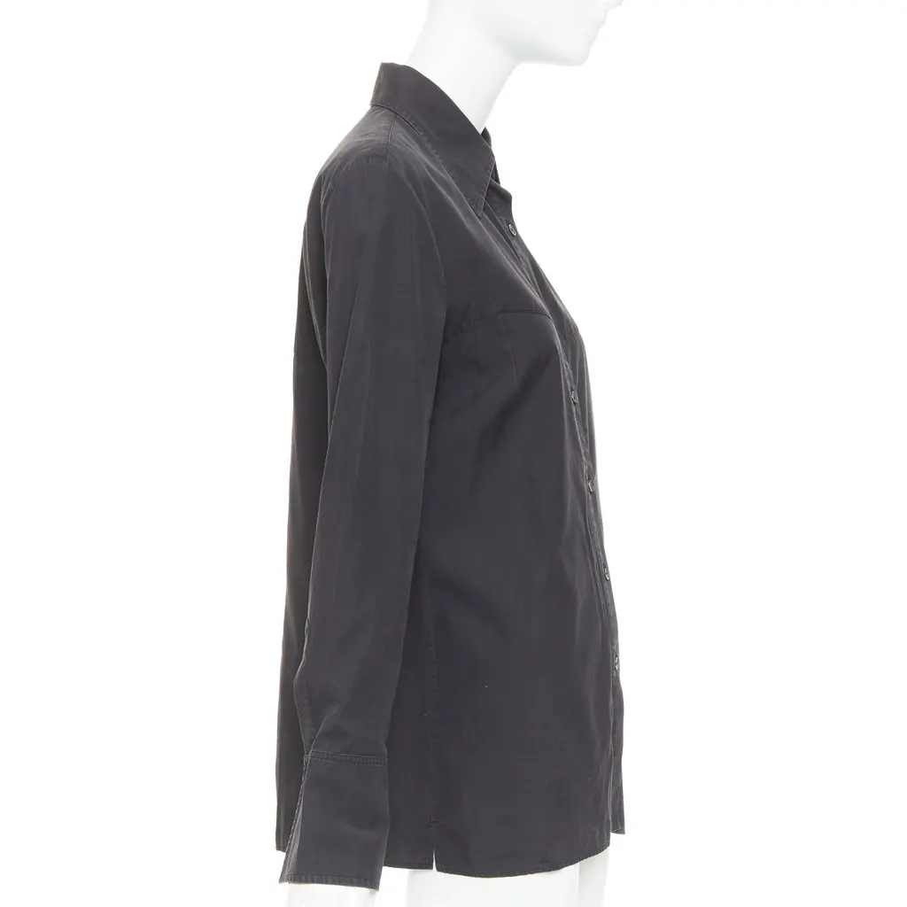 Gucci Grey Cotton Top Grey Cotton Fair - Model View