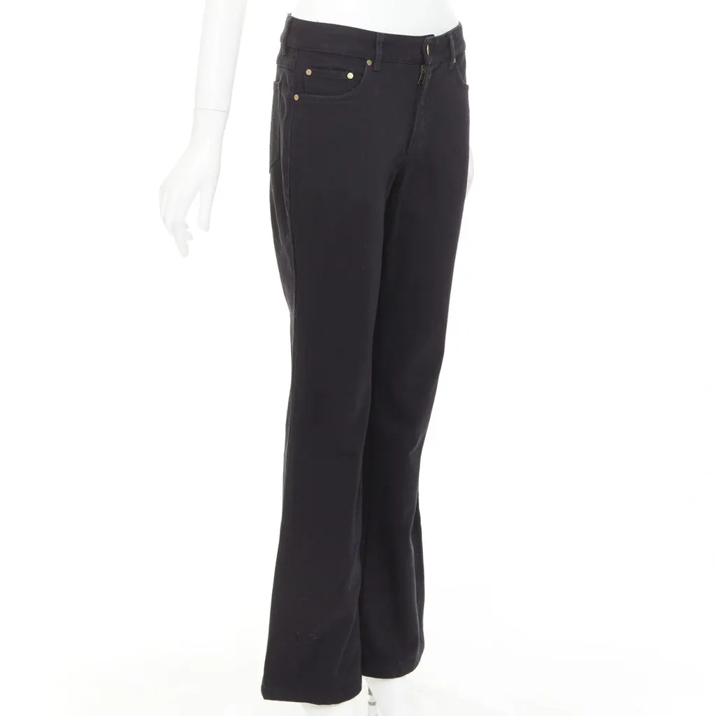 Gucci Black Cotton Trouser Black Cotton Very good - Inside View