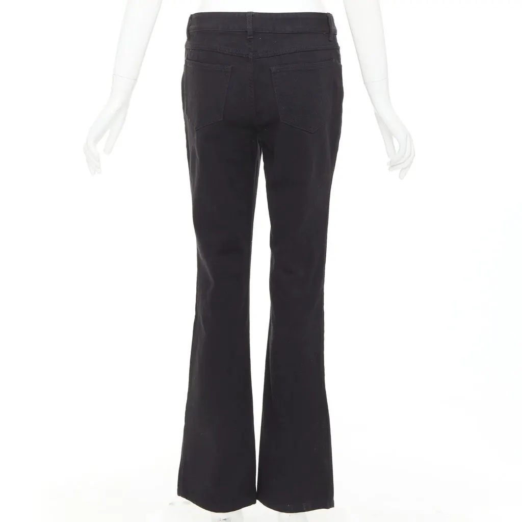 Gucci Black Cotton Trouser Black Cotton Very good - Box View