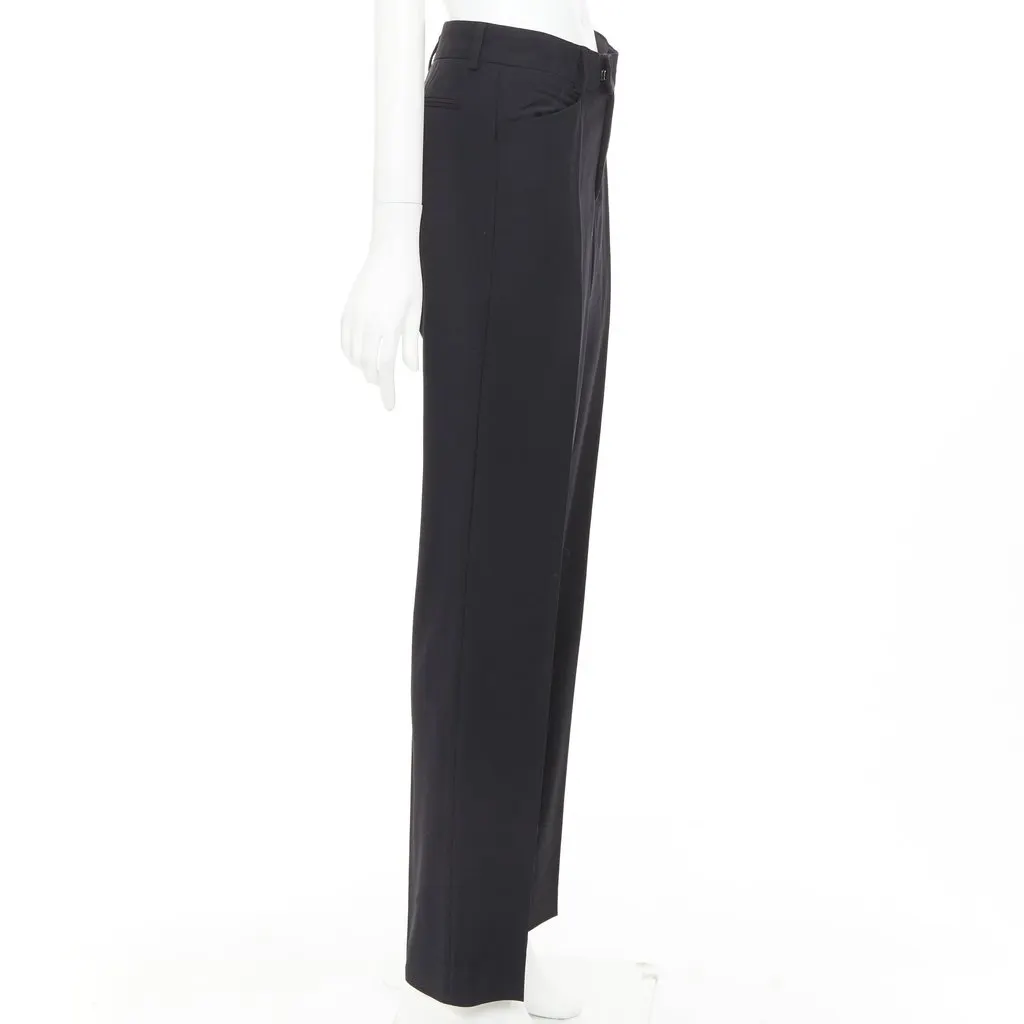 Gucci Black Wool Trouser Black Wool Very good - Model View