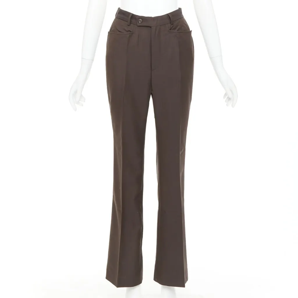 Gucci Brown Trouser Brown Good - Front View
