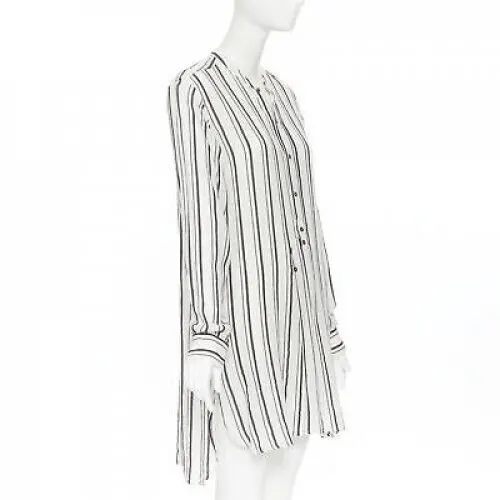 Isabel Marant Striped Tunic Dress Beige Viscose Good - Inside View