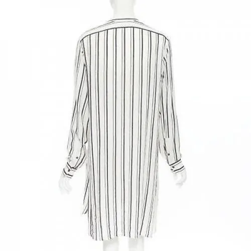 Isabel Marant Striped Tunic Dress Beige Viscose Good - Box View