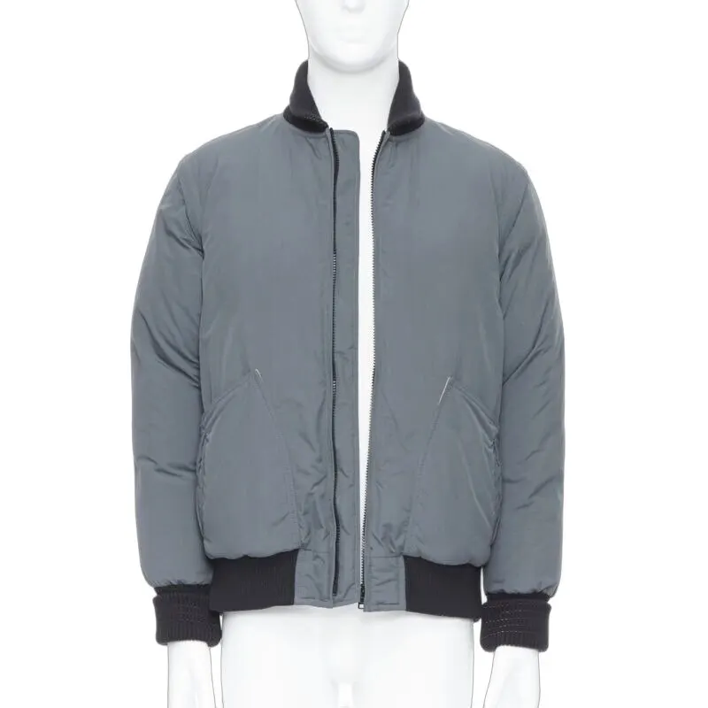 Unsigned Grey Goose Down Bomber