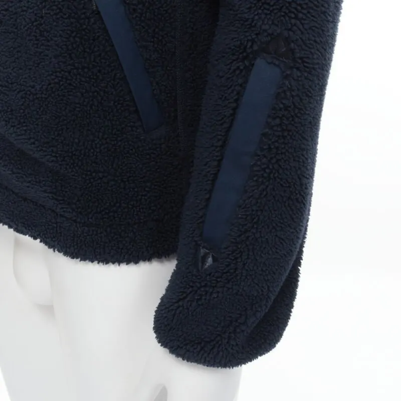 The North Face Navy Patch Zip Jacket Navy Never worn - Back View
