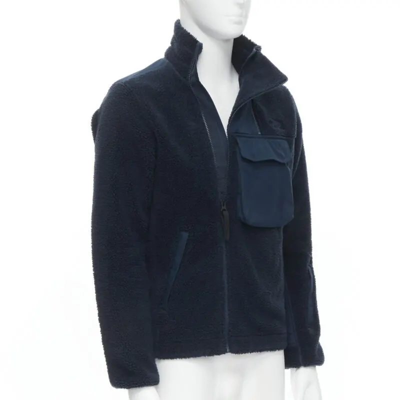 The North Face Navy Patch Zip Jacket Navy Never worn - Inside View