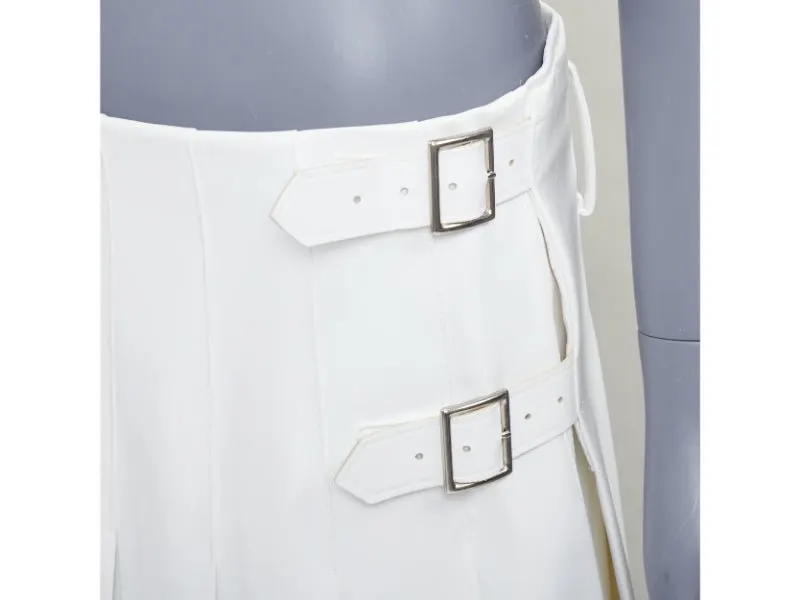Comme Des Garcons White Shorts White Good - Back View