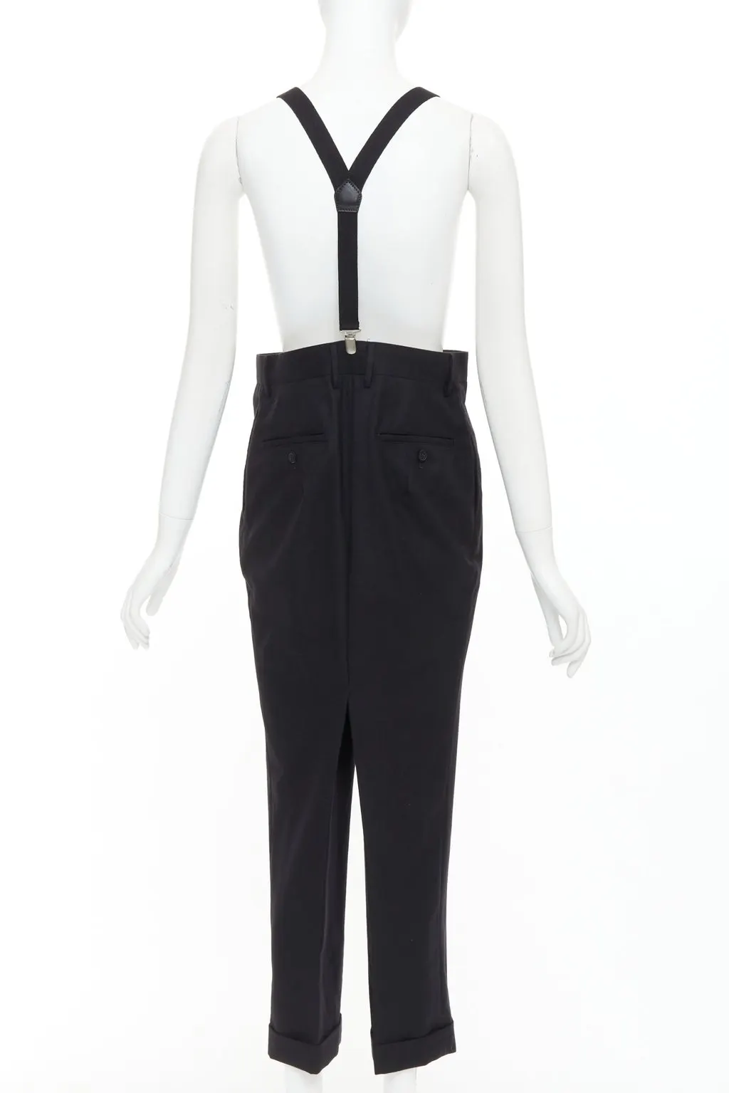Junya Watanabe Black Wool Trouser Black Wool Very good - Box View