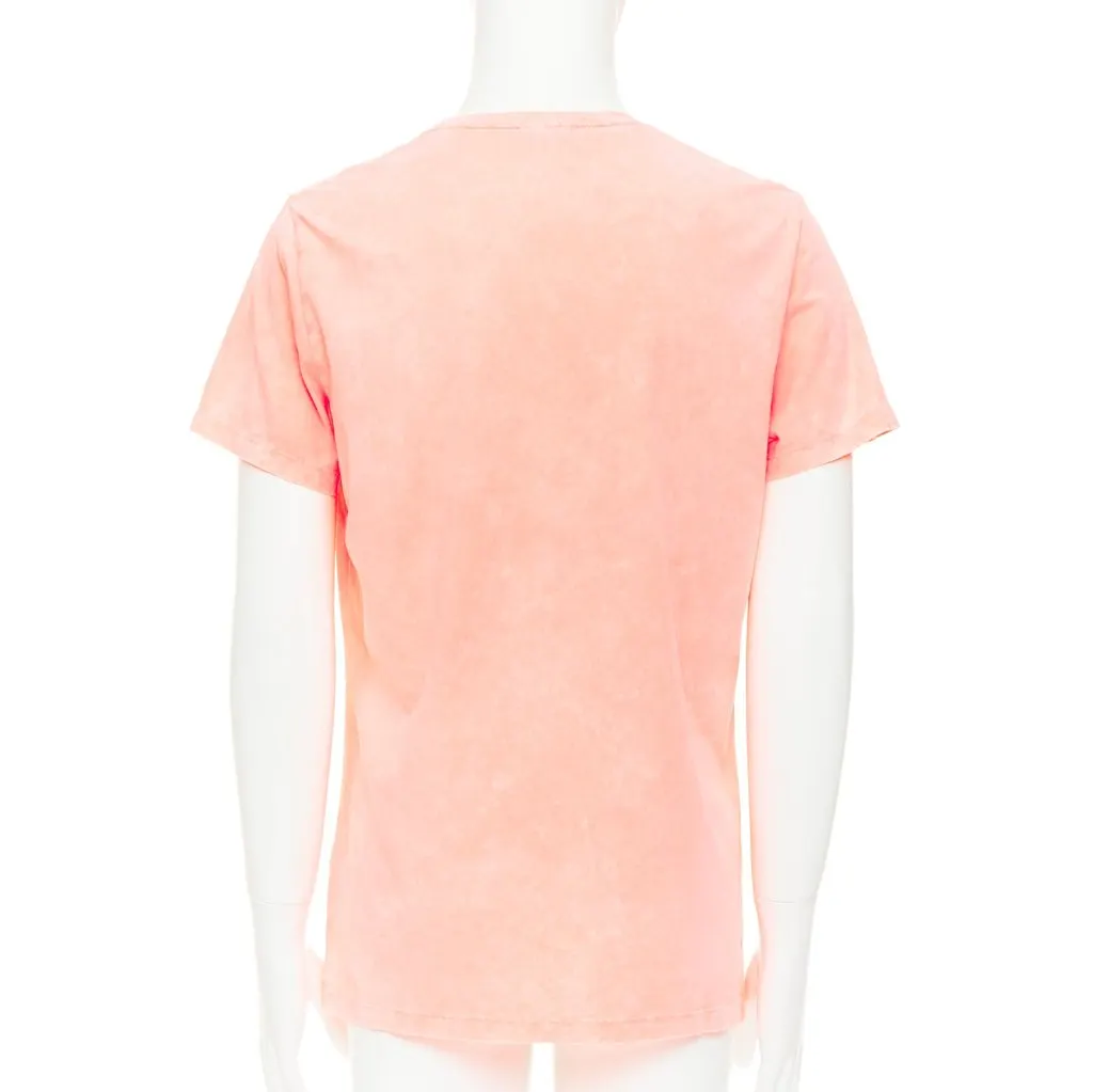Balmain Pink Cotton T-Shirt Pink Cotton Very good - Box View