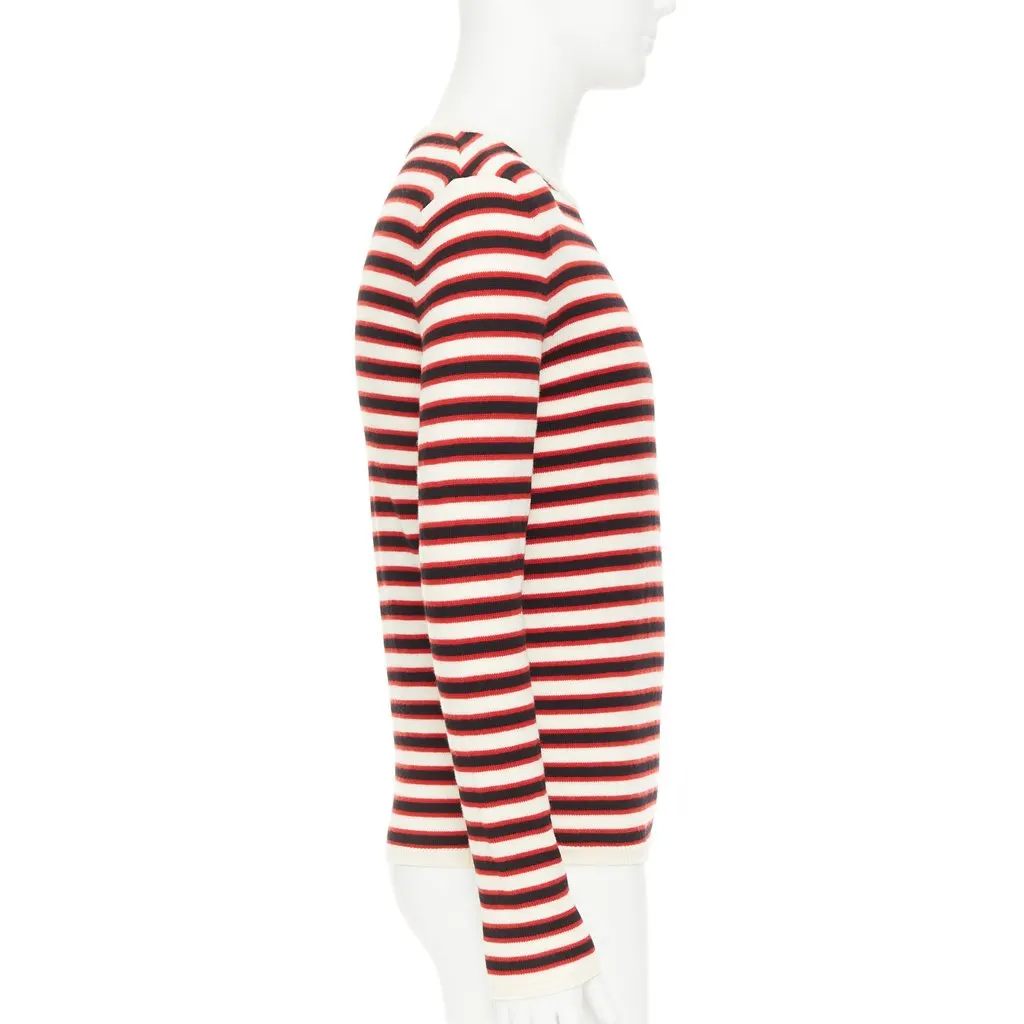 Saint Laurent Red Wool Knitwear Red Wool Very good - Model View
