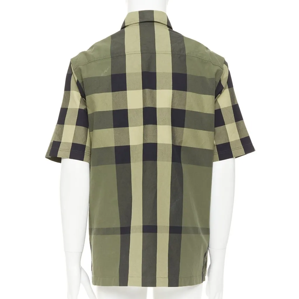 Burberry Travis Green Cotton Fair - Box View
