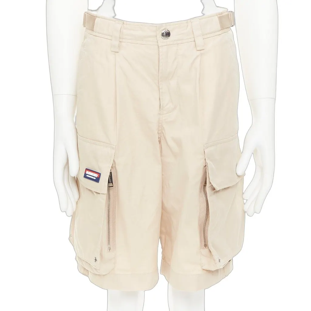 Burberry Beige Cotton Shorts Beige Cotton Very good - Front View