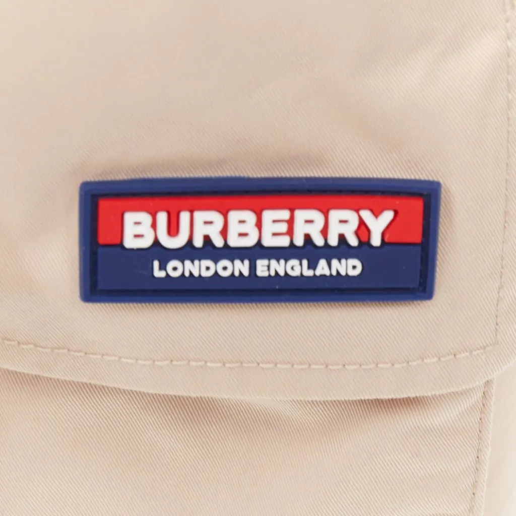 Burberry Beige Cotton Shorts Beige Cotton Very good - Back View