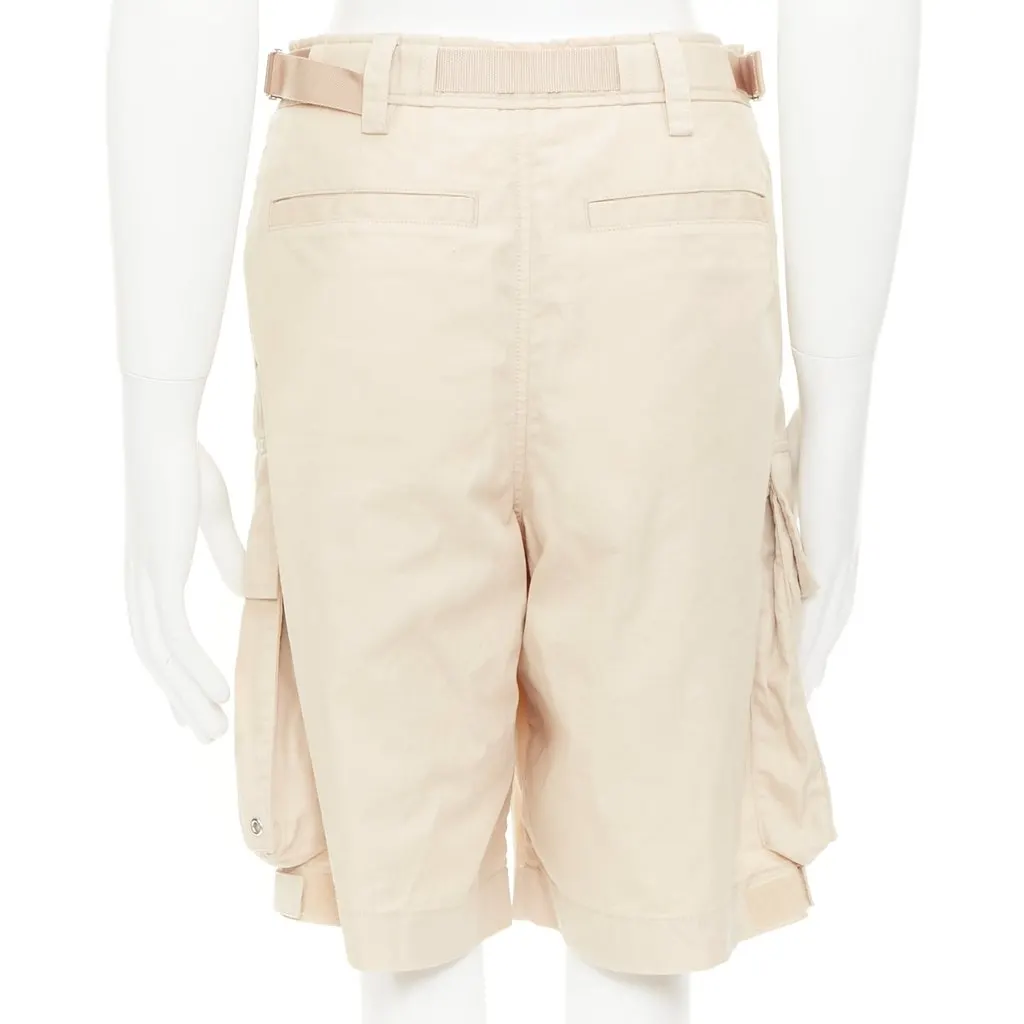 Burberry Beige Cotton Shorts Beige Cotton Very good - Box View