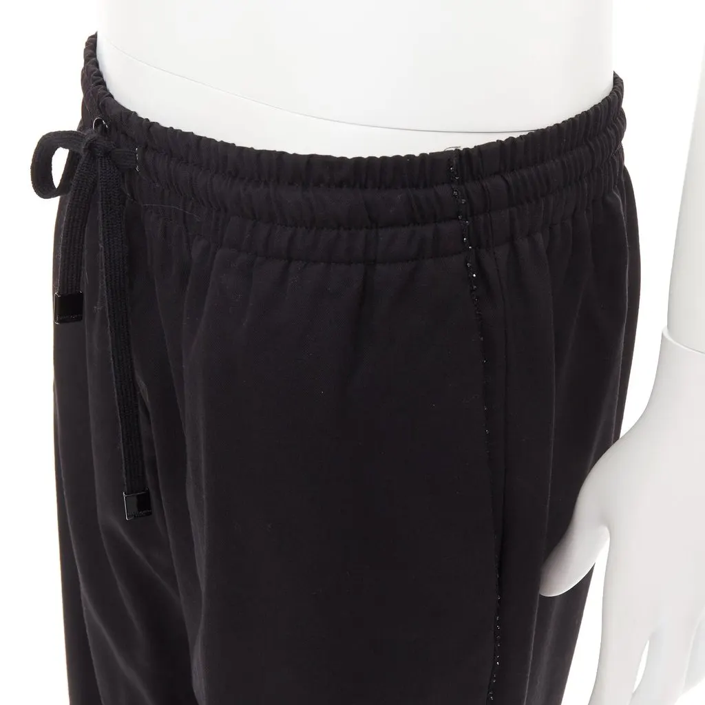 Saint Laurent Black Wool Trouser Black Wool Very good - Back View