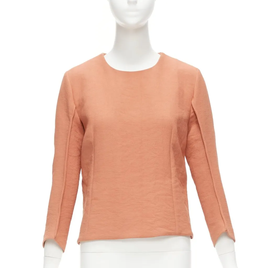 Marni Reverse Piped Top Pink Polyester Very good - Inside View