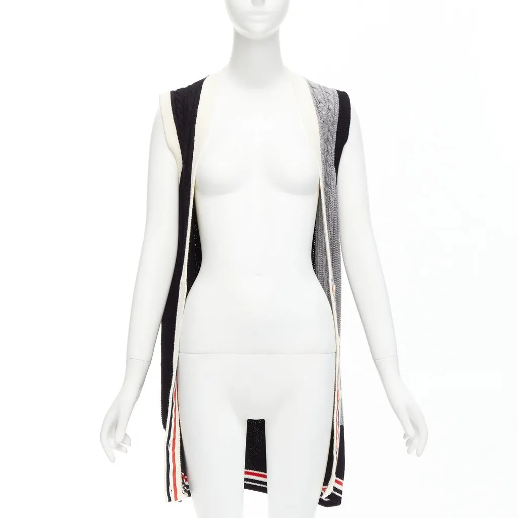 Thom Browne Black Wool Knitwear Black Wool Very good - Inside View