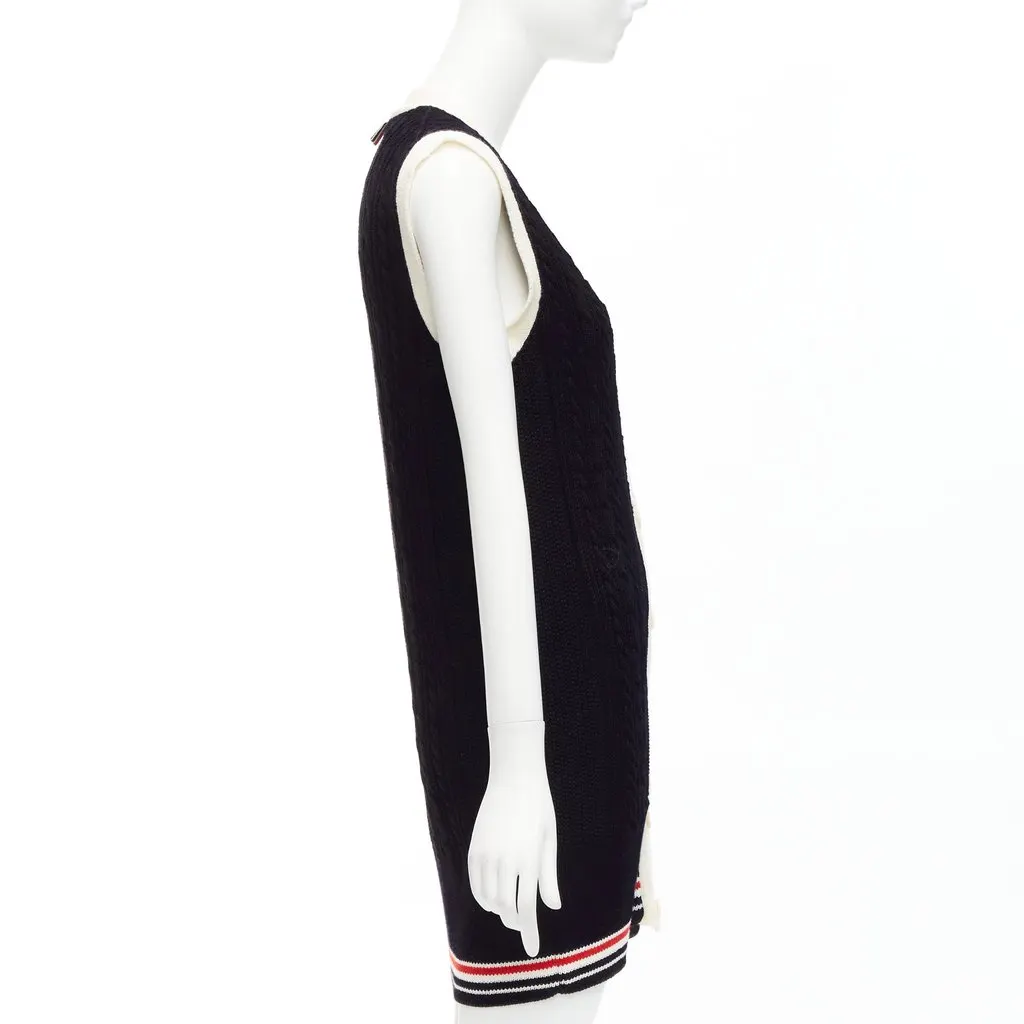 Thom Browne Black Wool Knitwear Black Wool Very good - Box View