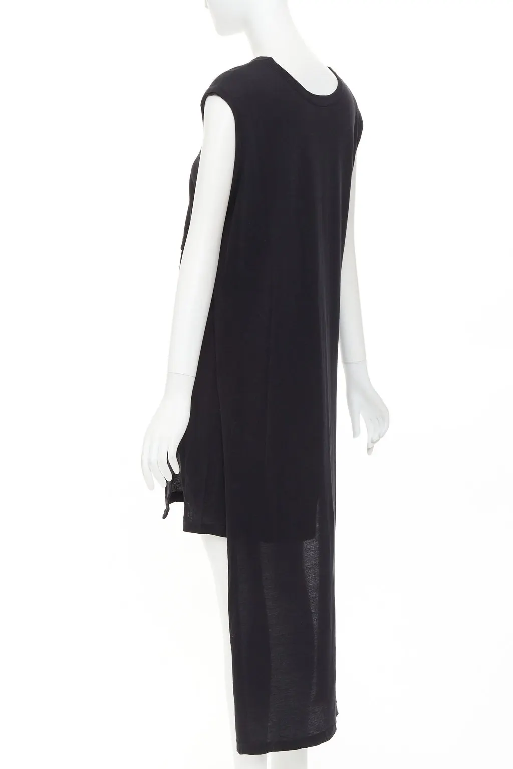 Ann Demeulemeester Black Cotton Dress Black Cotton Very good - Box View