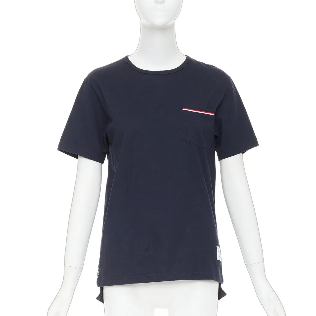 Thom Browne Navy Cotton Top Navy Cotton Very good - Front View