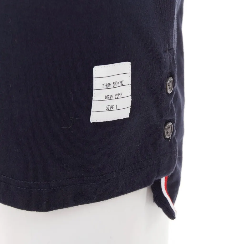 Thom Browne Navy Cotton Top Navy Cotton Very good - Back View