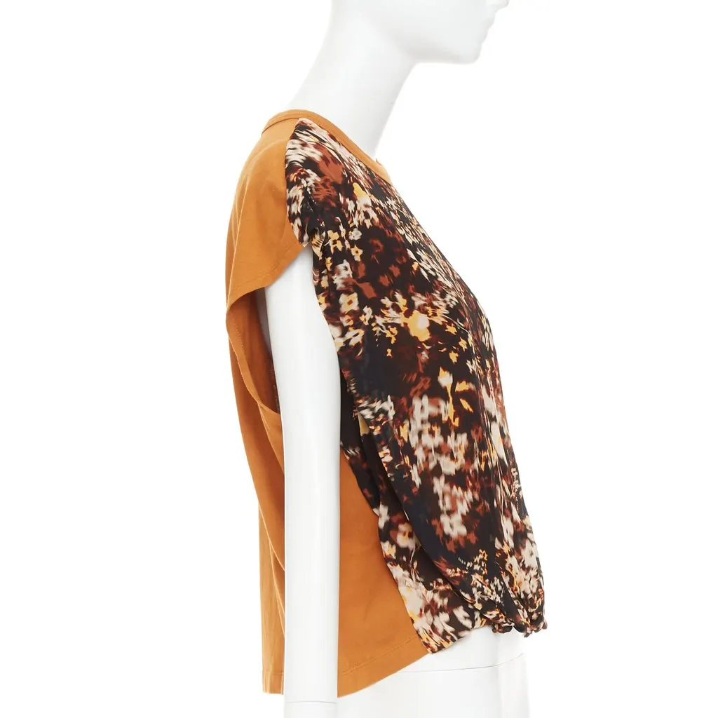 Dries Van Noten Hernet Brown Cotton Very good - Model View