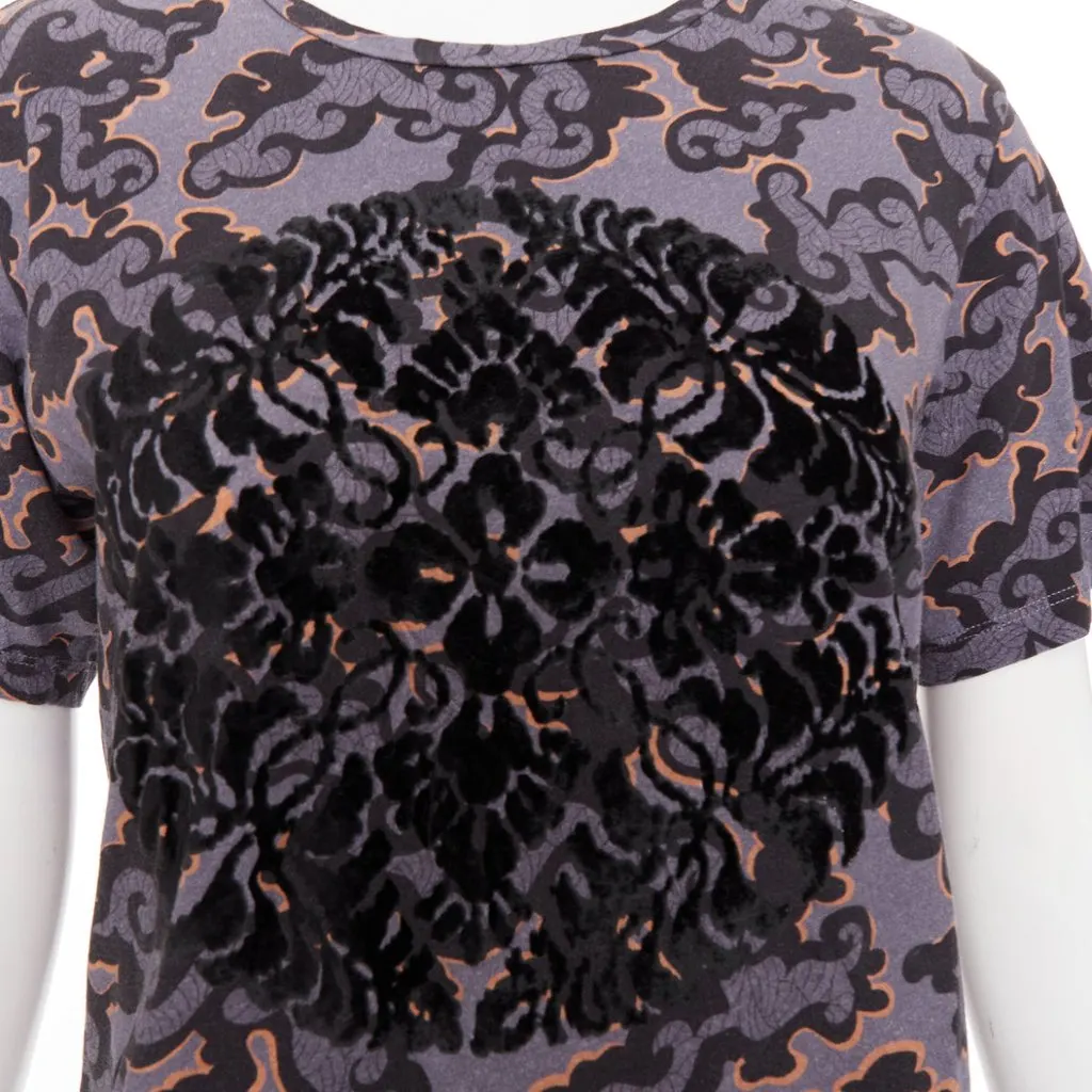 Dries Van Noten Purple Cotton Top Purple Cotton Very good - Back View
