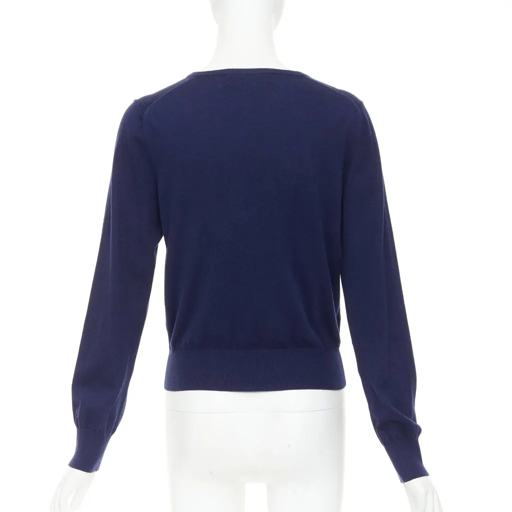 Toga Archives Navy Cotton Knitwear Navy Cotton Very good - Box View