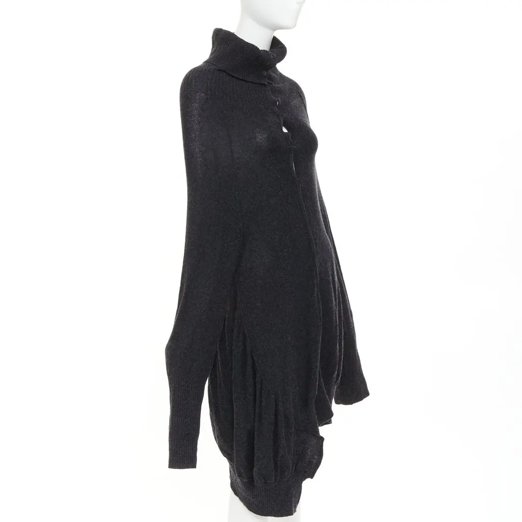 Yohji Yamamoto Grey Wool Knitwear Grey Wool Very good - Inside View