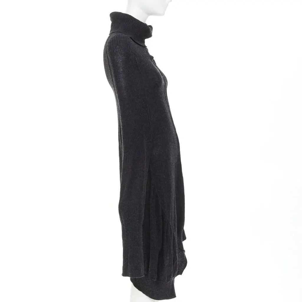 Yohji Yamamoto Grey Wool Knitwear Grey Wool Very good - Model View
