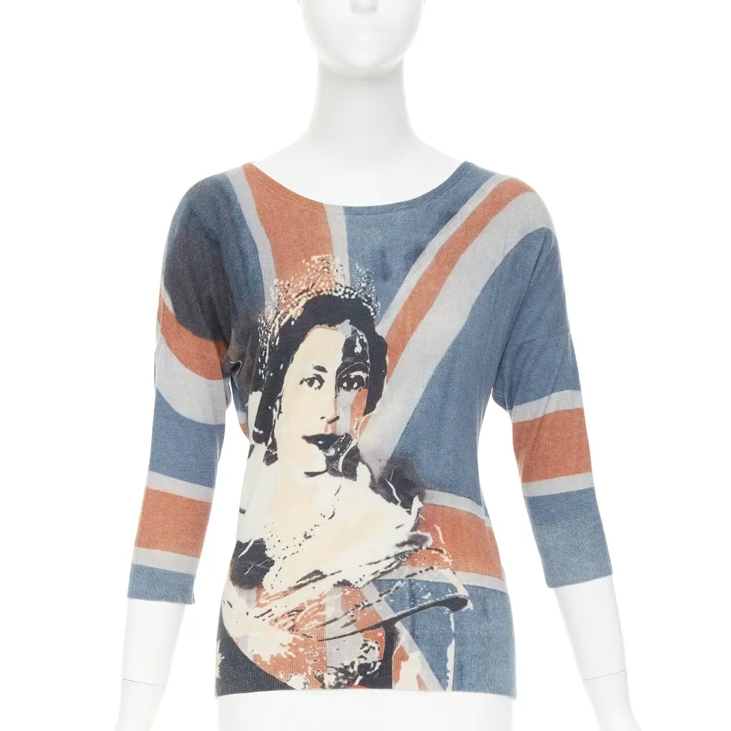 Alexander McQueen Blue Silk Knitwear Blue Silk Very good - Front View
