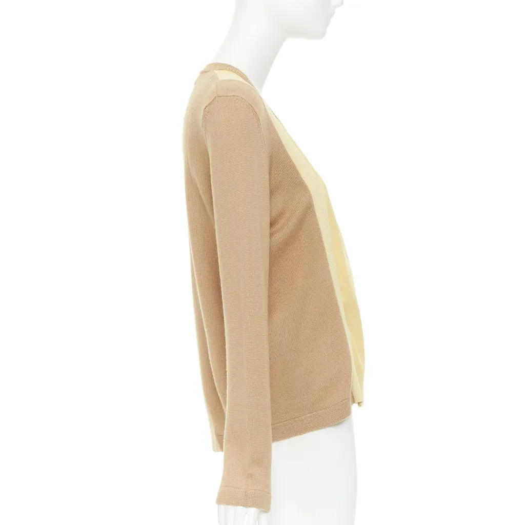 Marni Yellow Wool Knitwear Yellow Wool Fair - Model View