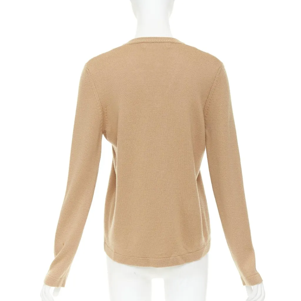 Marni Yellow Wool Knitwear Yellow Wool Fair - Box View