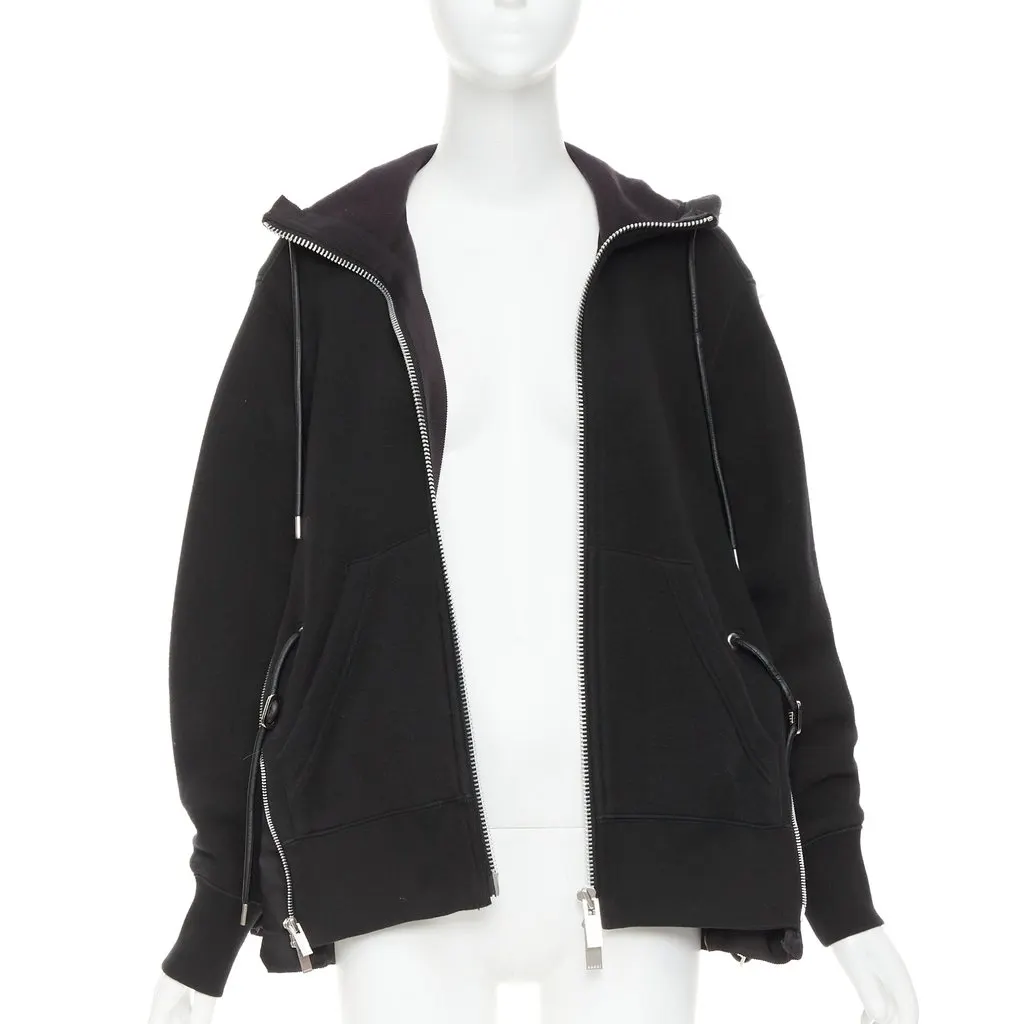Sacai Black Cotton Knitwear Black Cotton Good - Inside View