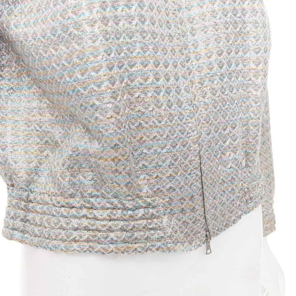 Dries Van Noten MultiColor Cotton Jacket MultiColor Cotton Very good - Back View