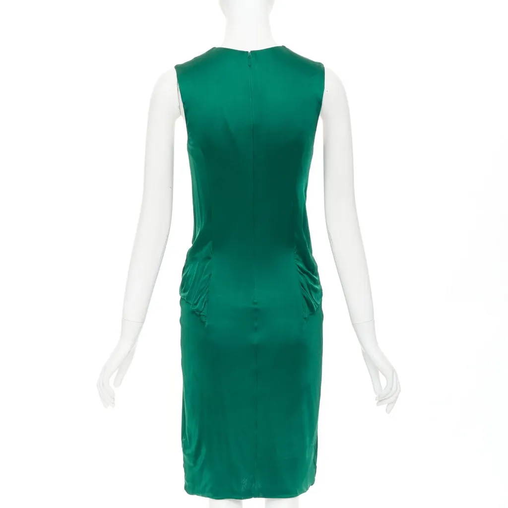 Gucci Green Viscose Dress Green Viscose Good - Box View