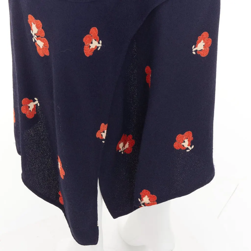 Victoria Beckham VBEDB30634 Navy Viscose Good - Back View