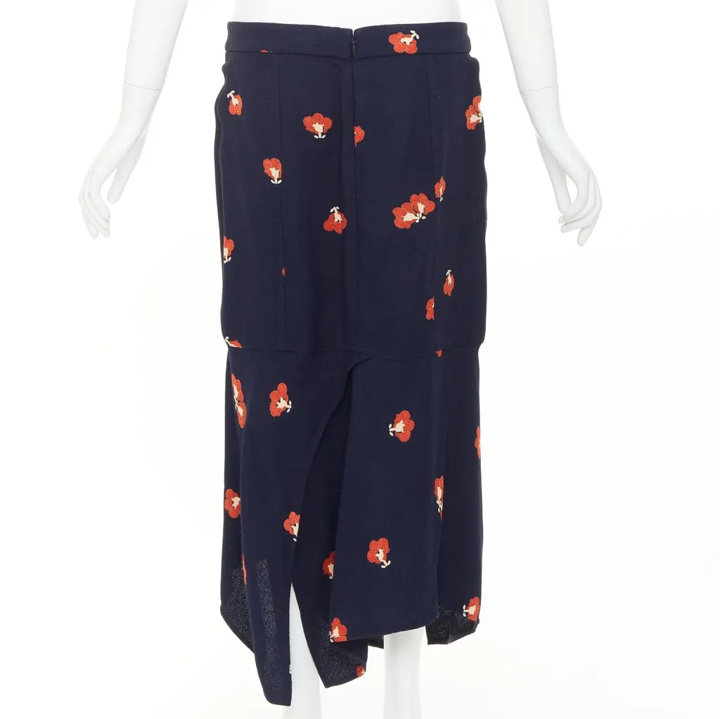 Victoria Beckham VBEDB30634 Navy Viscose Good - Box View