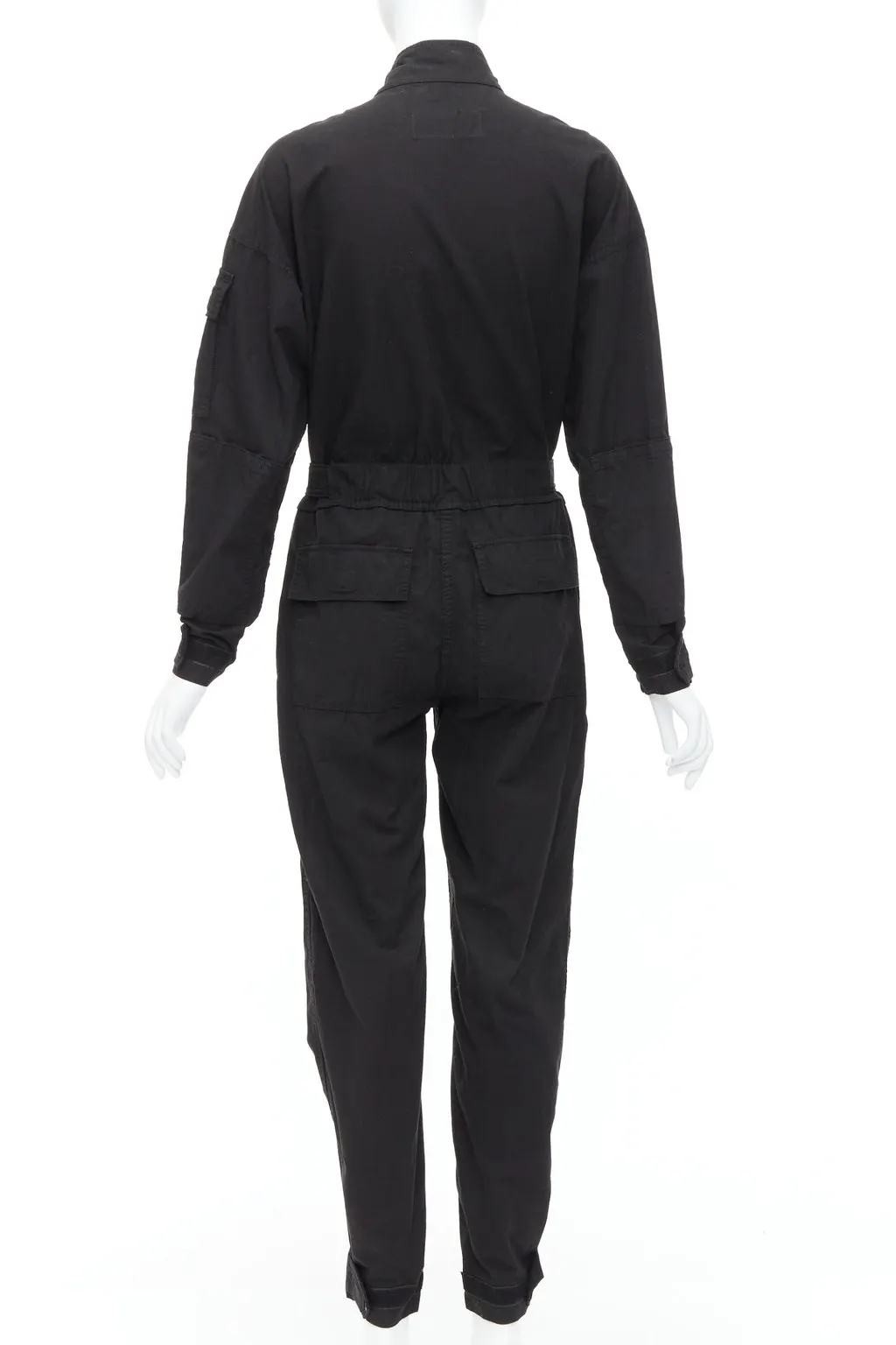 RE/DONE Black Boiler Suit Black Cotton Good - Box View