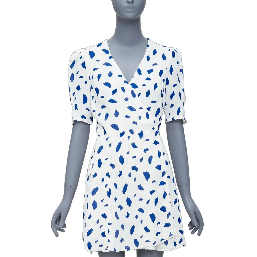 Reformation Lucky Blue Viscose Never worn, with tag - Front View