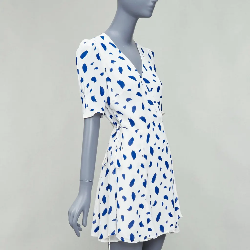 Reformation Lucky Blue Viscose Never worn, with tag - Inside View